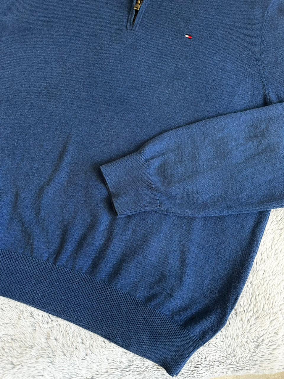 Pull demi zippé TOMMY HILFIGER Taille XL Spot-Chic