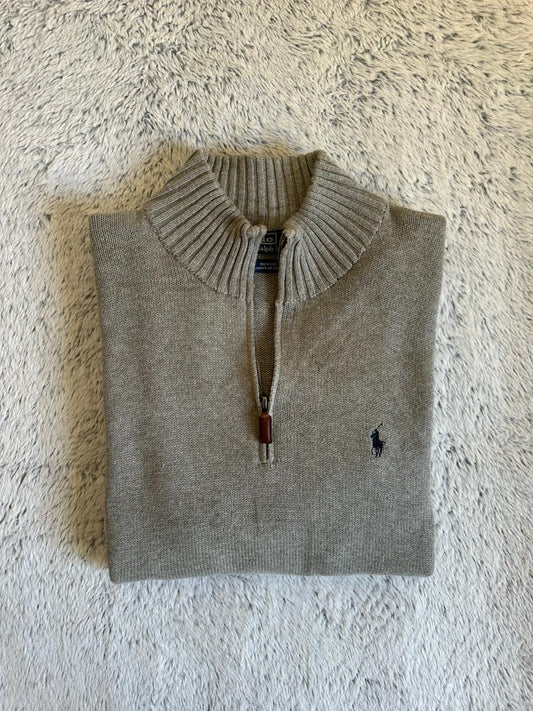 Pull demi zippé RALPH LAUREN Taille M Spot-Chic