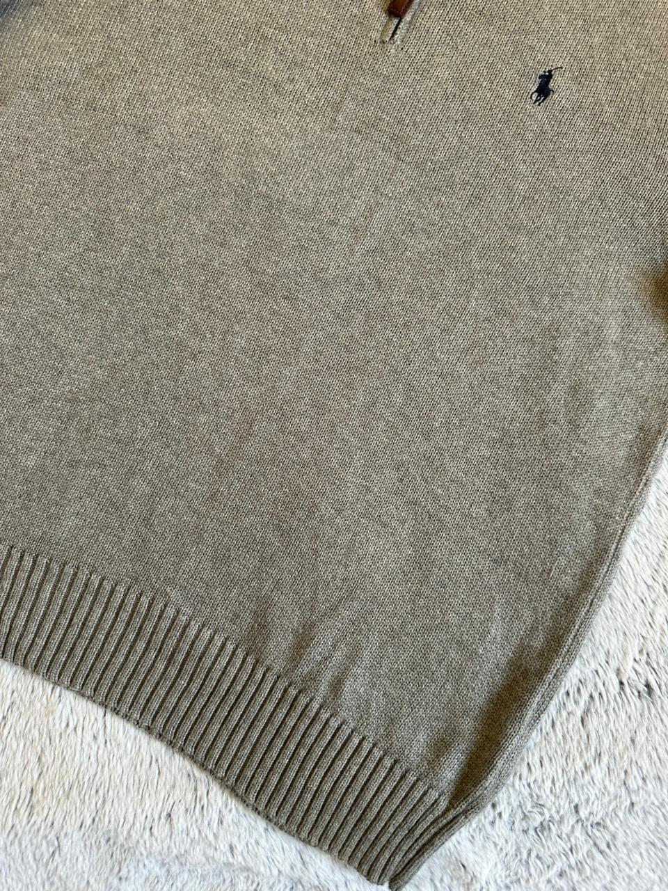 Pull demi zippé RALPH LAUREN Taille M Spot-Chic