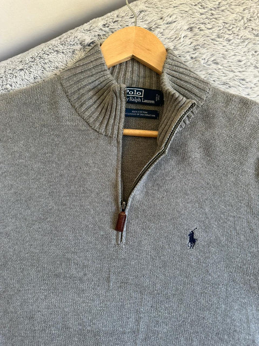 Pull demi zippé RALPH LAUREN Taille M Spot-Chic