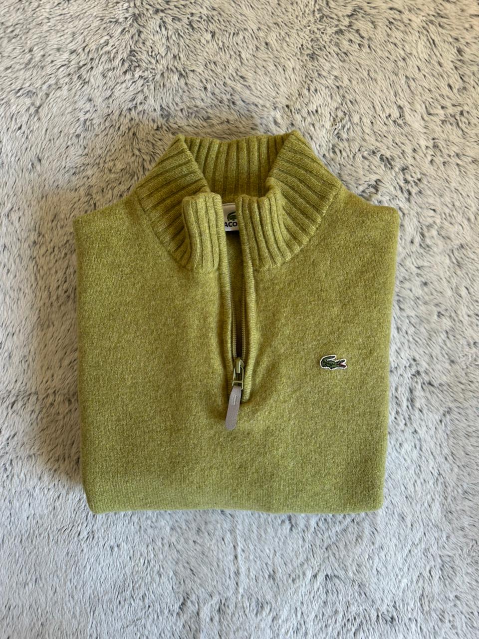 Pull demi zippé LACOSTE Taille S Spot-Chic