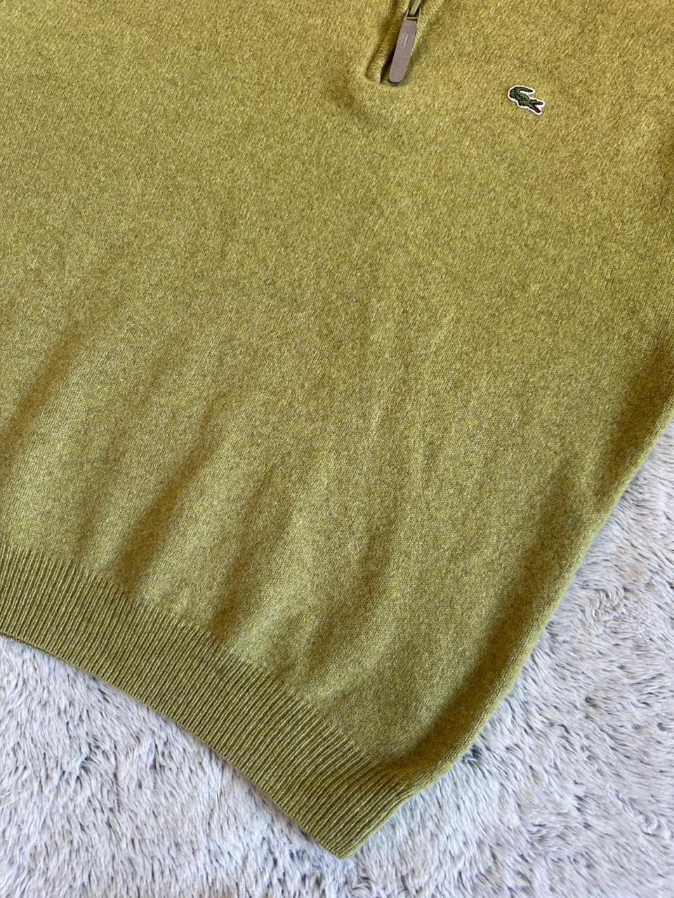 Pull demi zippé LACOSTE Taille S Spot-Chic