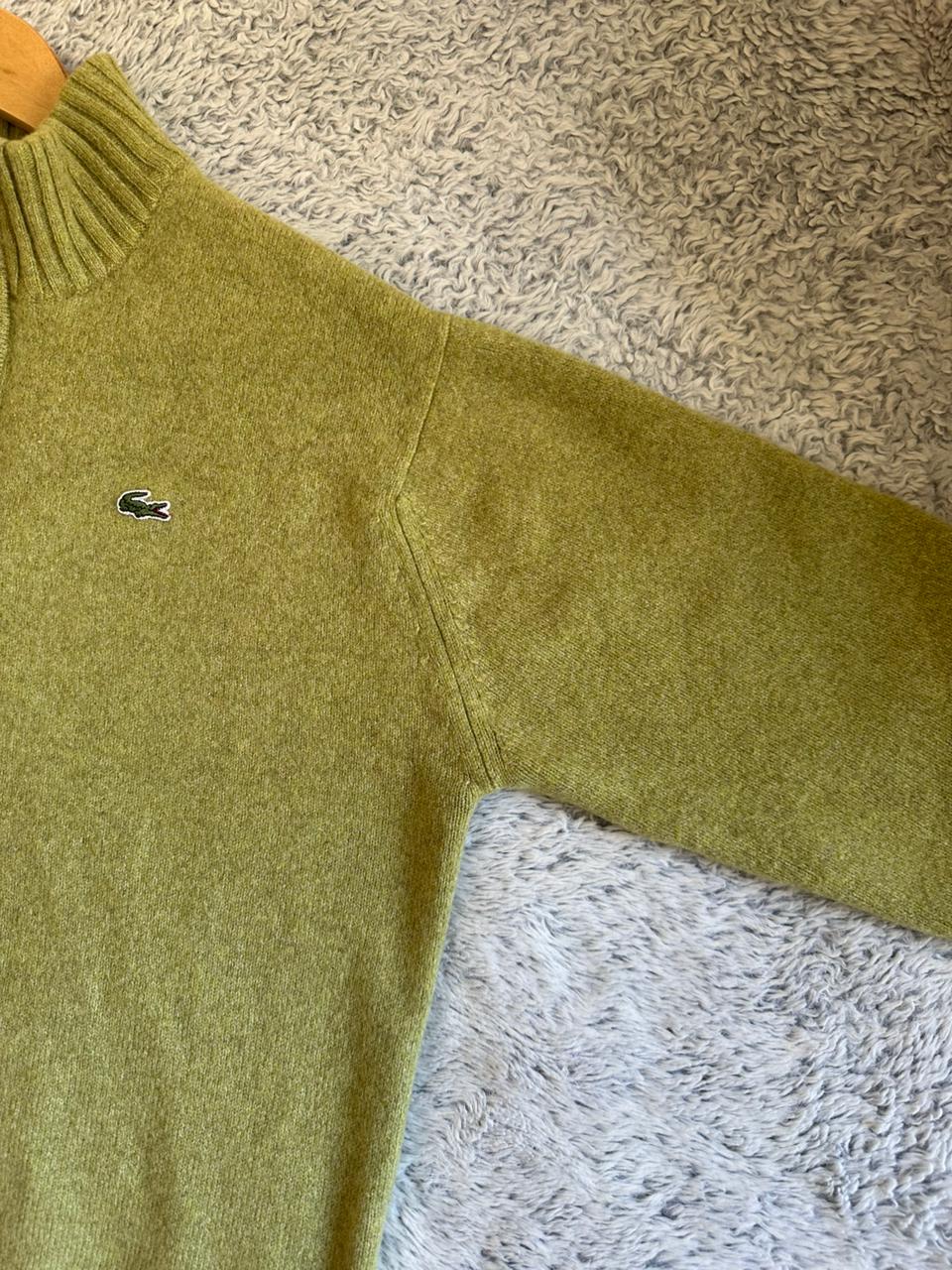 Pull demi zippé LACOSTE Taille S Spot-Chic