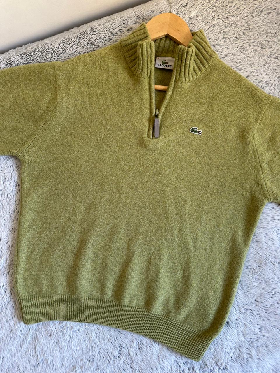 Pull demi zippé LACOSTE Taille S Spot-Chic