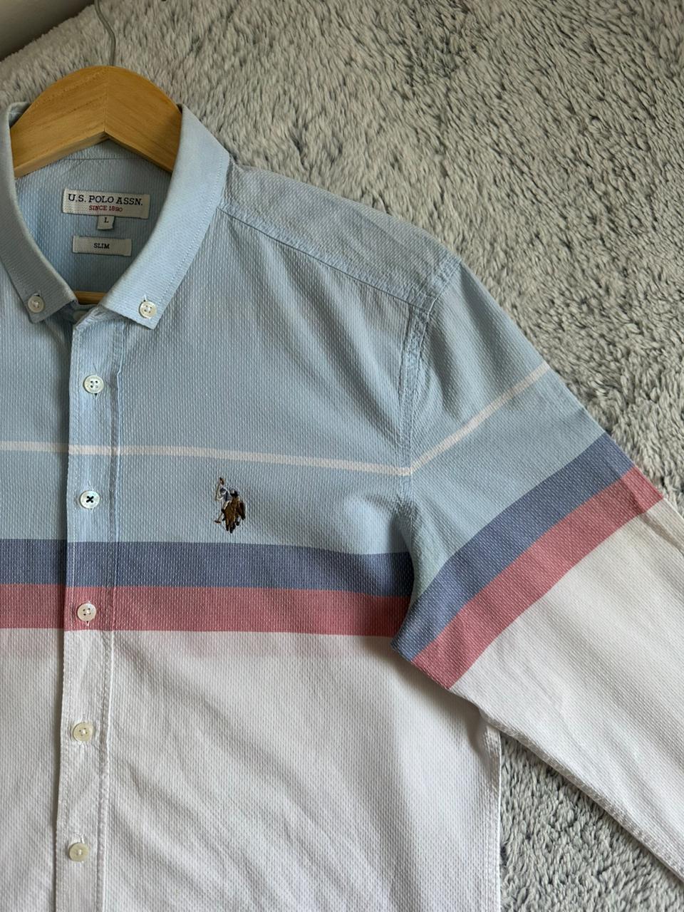 Chemise US POLO ASSN Taille L Spot-Chic