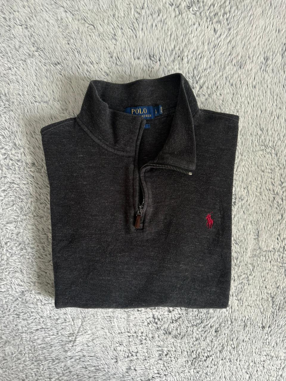 Pull demi zippé RALPH LAUREN Taille L Spot-Chic