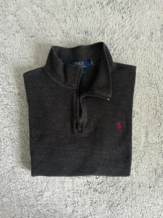Pull demi zippé RALPH LAUREN Taille L Spot-Chic
