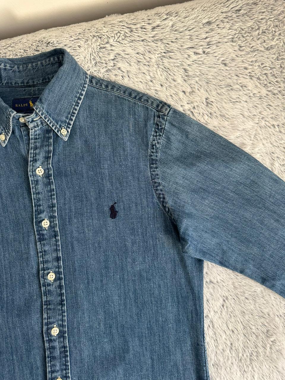 Chemise RALPH LAUREN Jean Taille S Spot-Chic