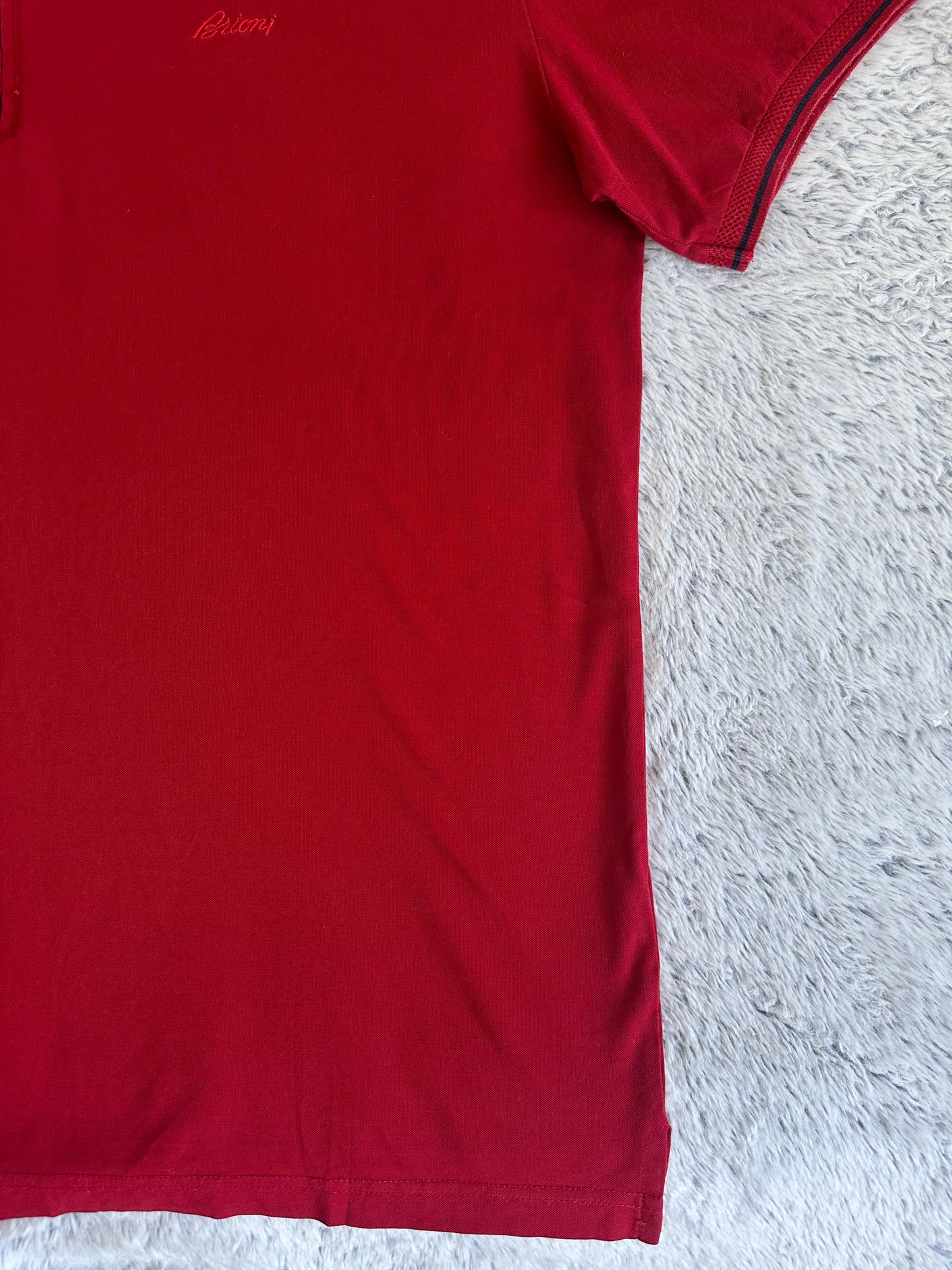 Polo demi zippé BRIONI Taille XL Spot-Chic
