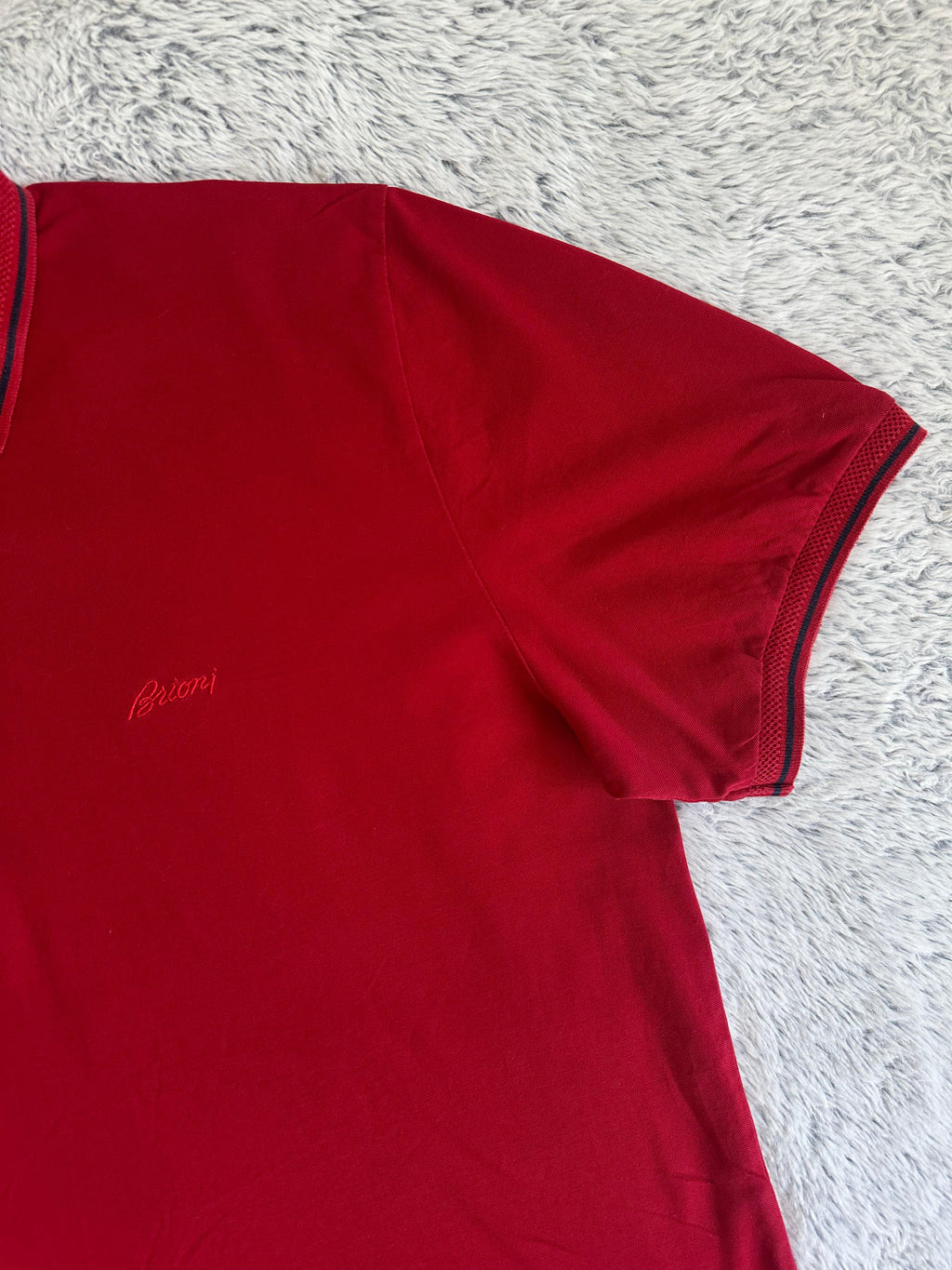 Polo demi zippé BRIONI Taille XL Spot-Chic