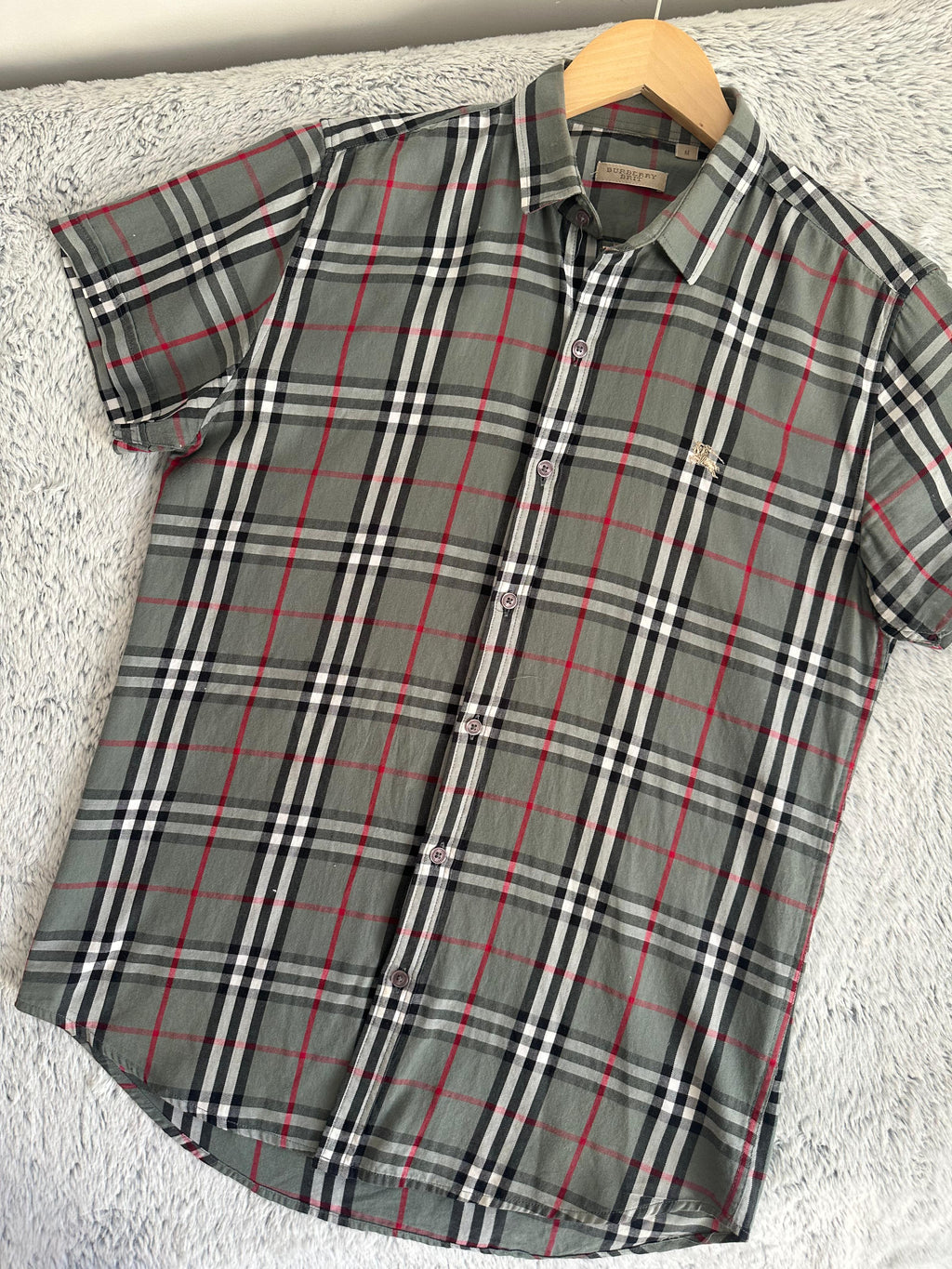 Chemise BURBERRY demi manches Taille M Spot-Chic