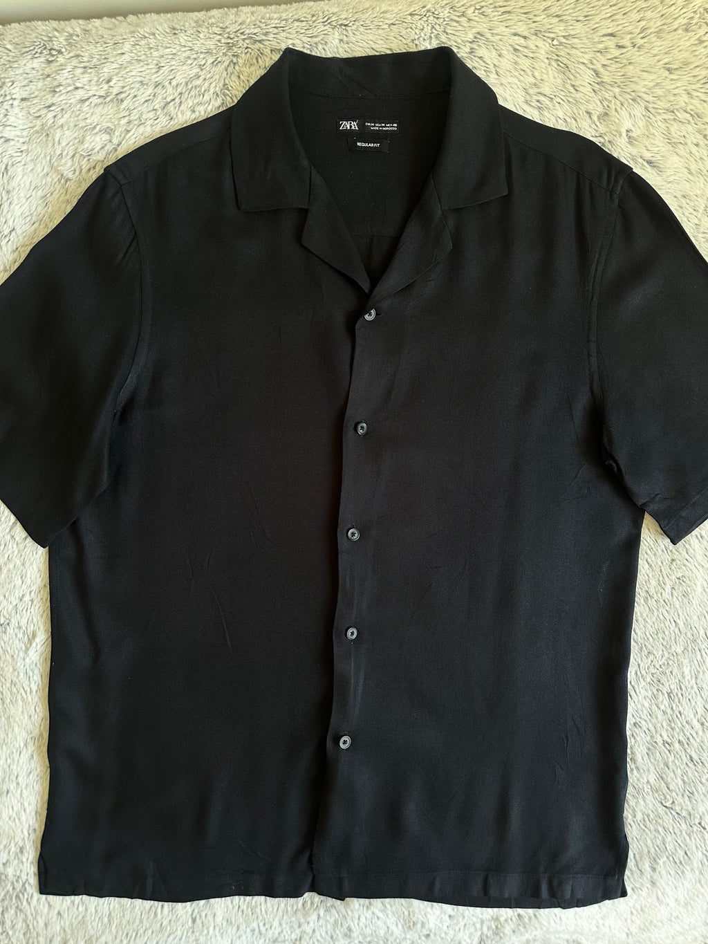 Chemise ZARA demi manches Taille M Spot-Chic