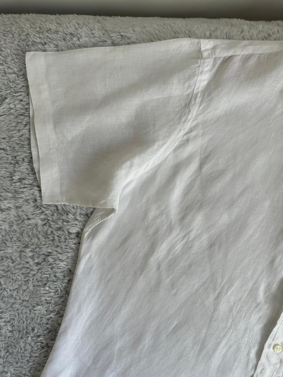 Chemise RALPH LAUREN demi manches en lain Taille L Spot-Chic