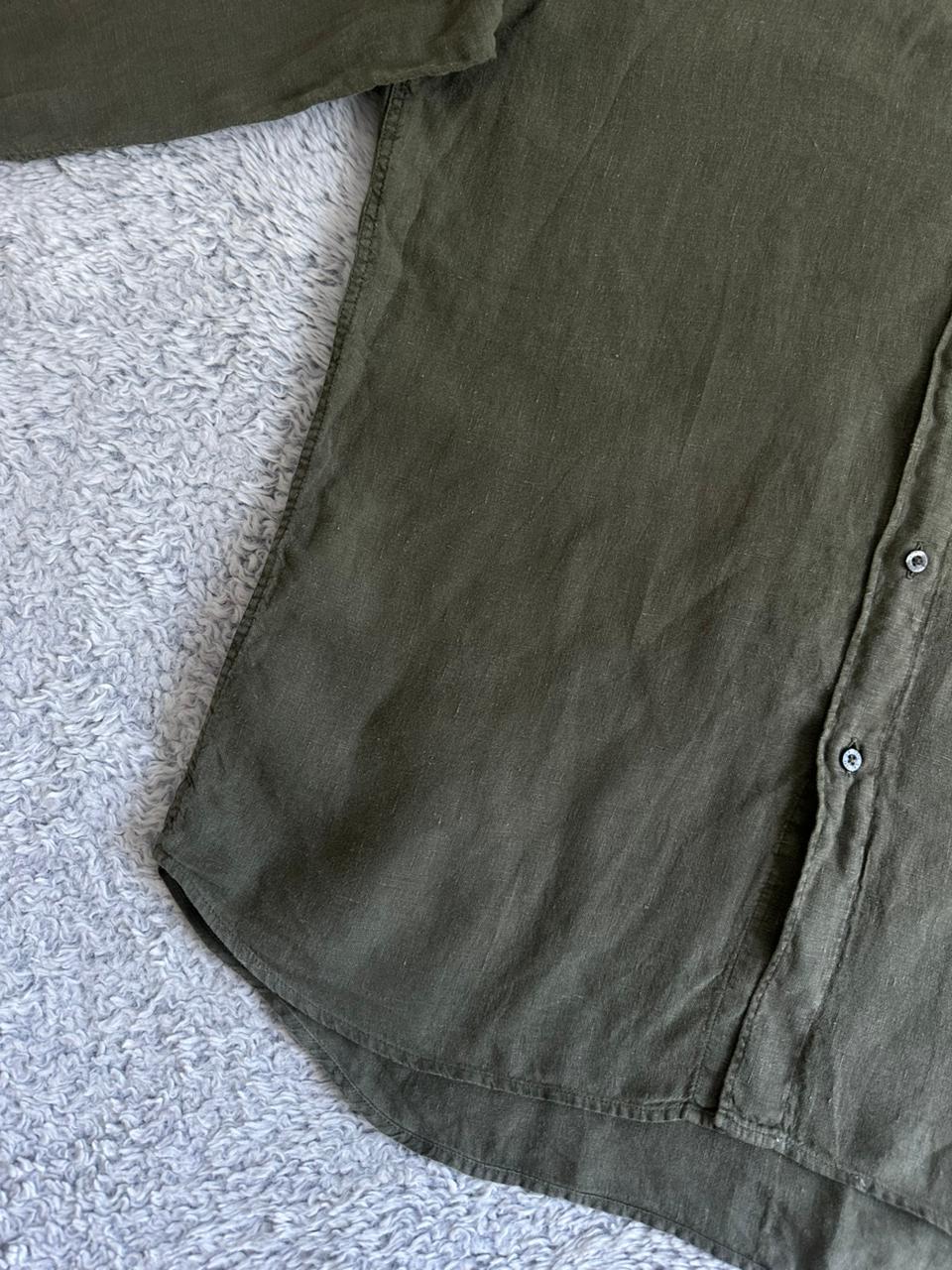 Chemise LACOSTE en lain Taille XL Spot-Chic