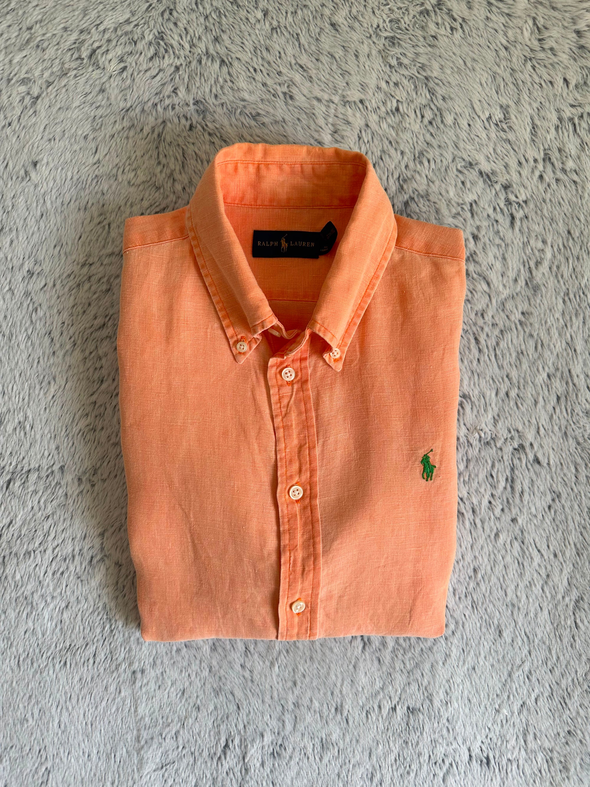 Chemise RALPH LAUREN Lin Taille M Spot-Chic