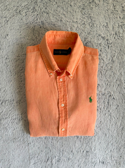 Chemise RALPH LAUREN Lin Taille M Spot-Chic