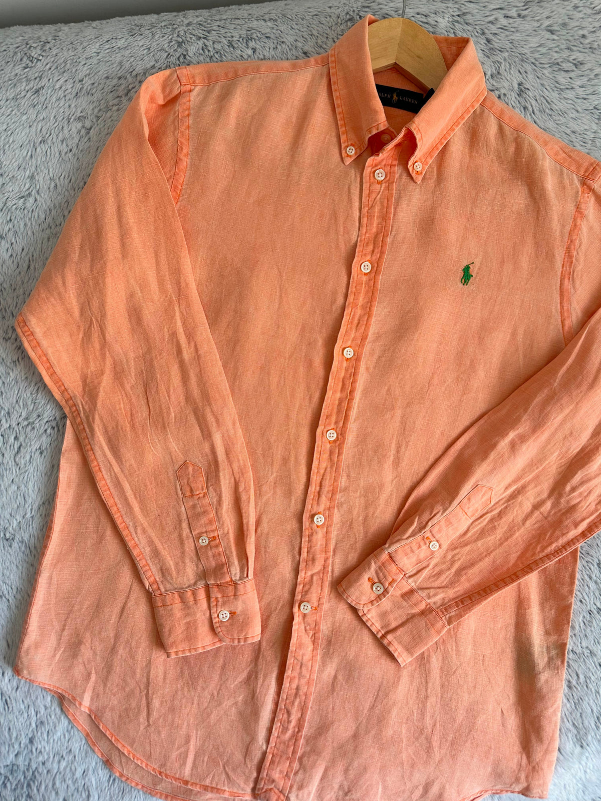 Chemise RALPH LAUREN Lin Taille M Spot-Chic