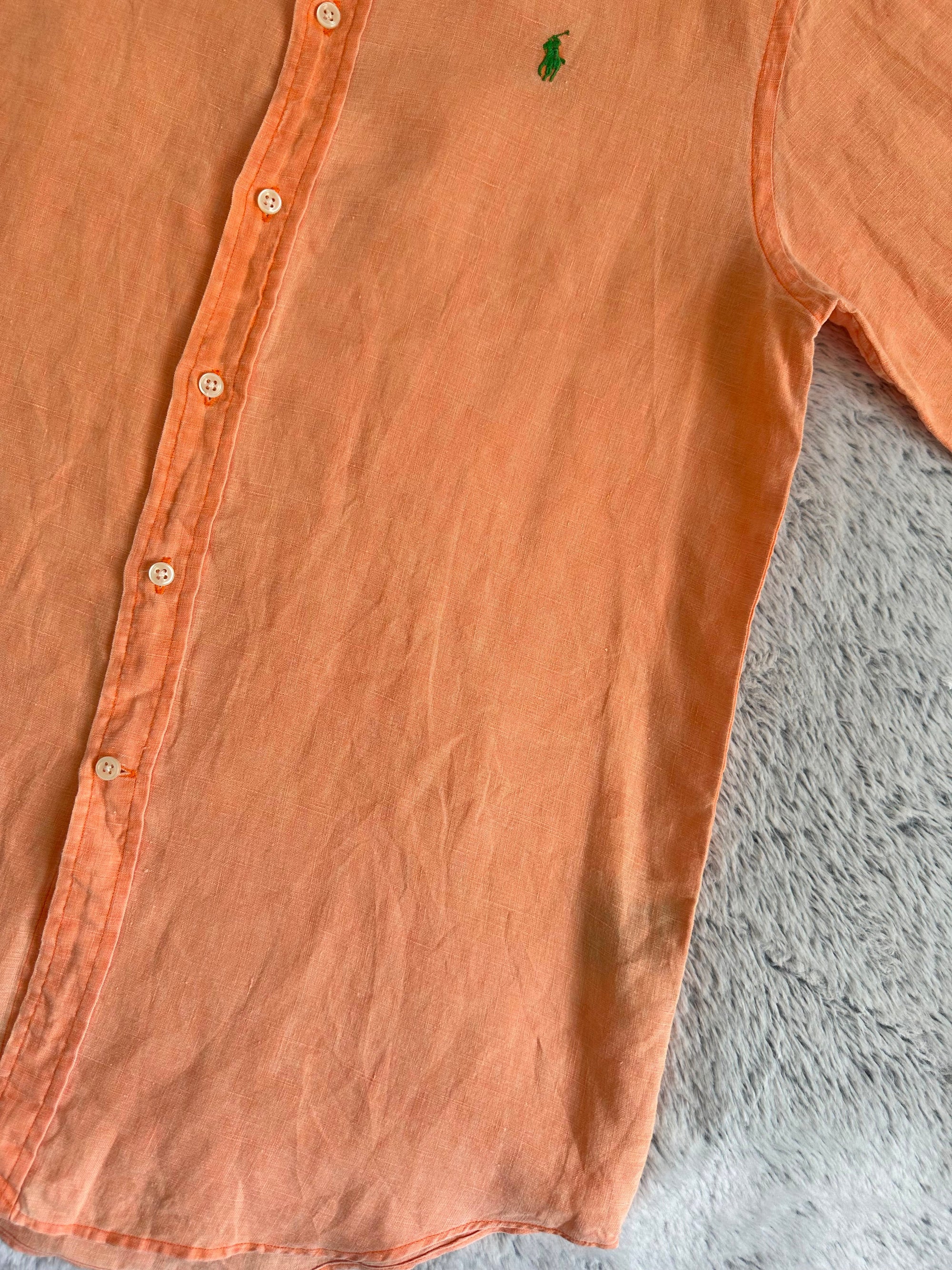Chemise RALPH LAUREN Lin Taille M Spot-Chic