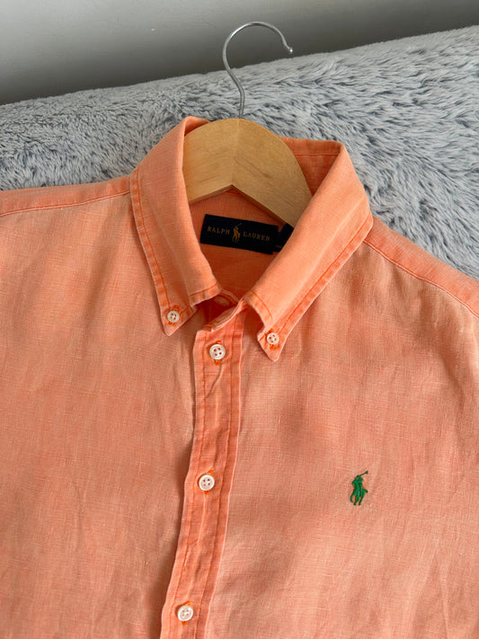 Chemise RALPH LAUREN Lin Taille M Spot-Chic