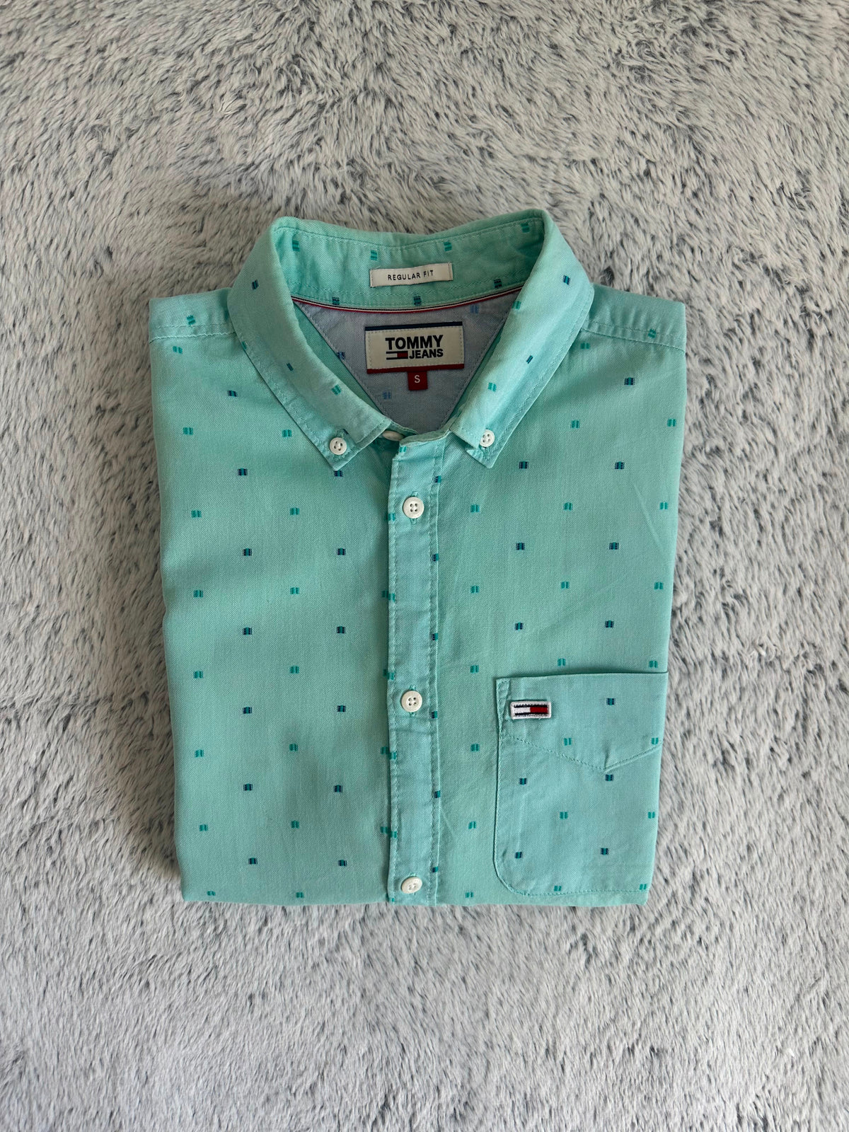 Chemise TOMMY HILFIGER demi manches Taille S Spot-Chic