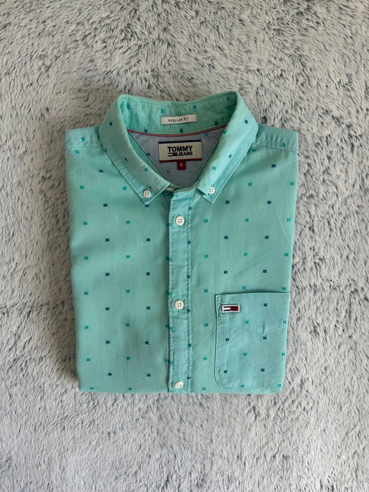 Chemise TOMMY HILFIGER demi manches Taille S Spot-Chic
