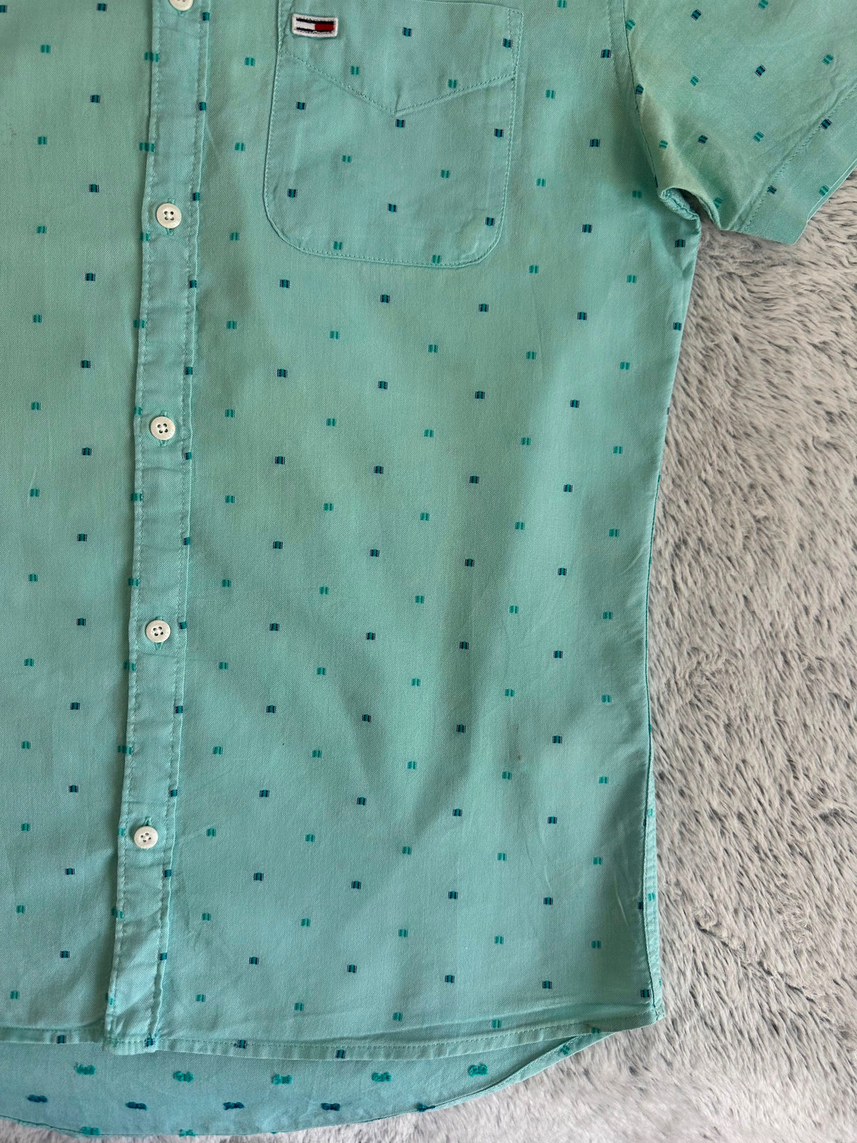 Chemise TOMMY HILFIGER demi manches Taille S Spot-Chic