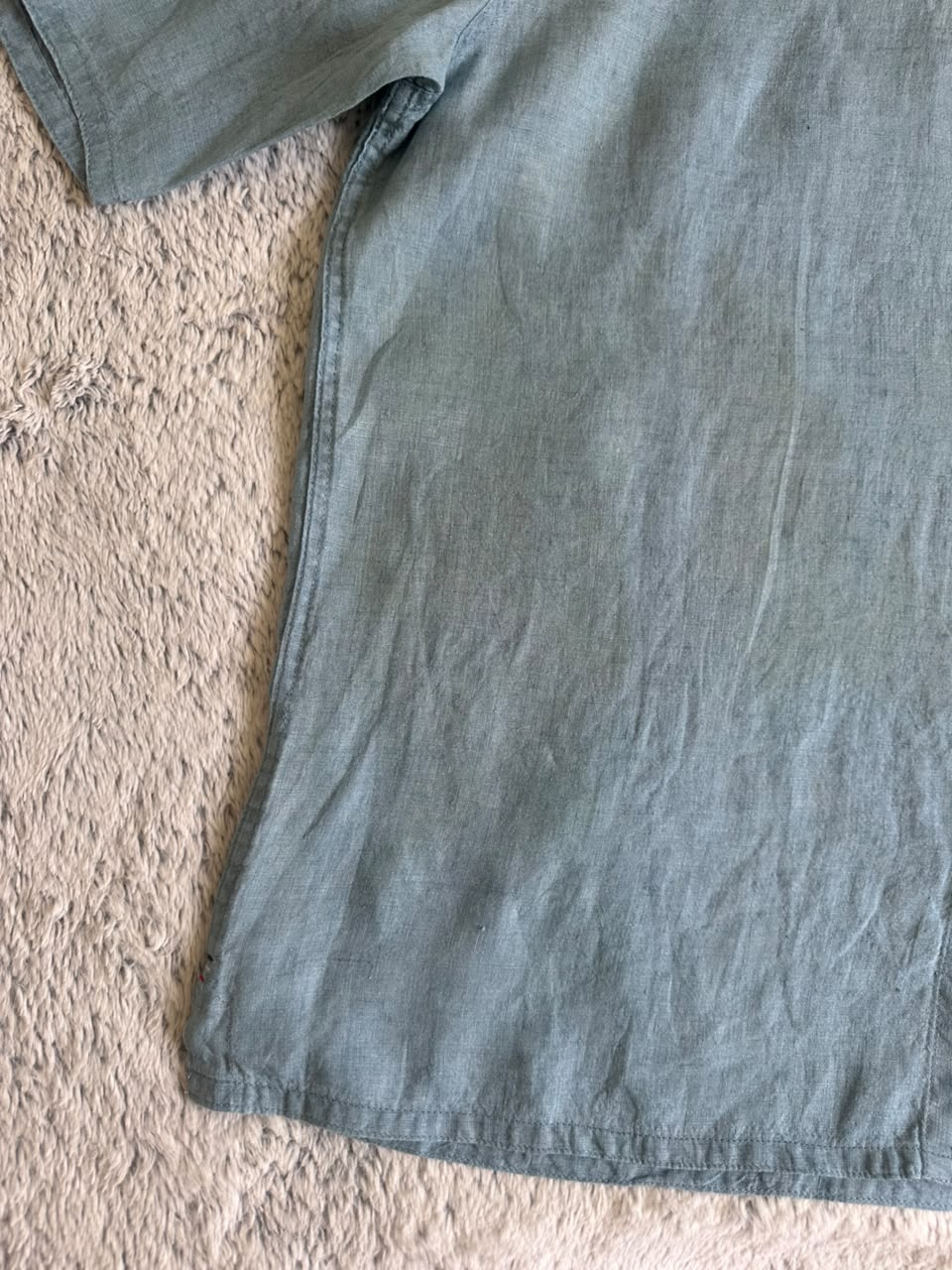 Chemise TOMMY HILFIGER demi manches lin Taille XXL Spot-Chic