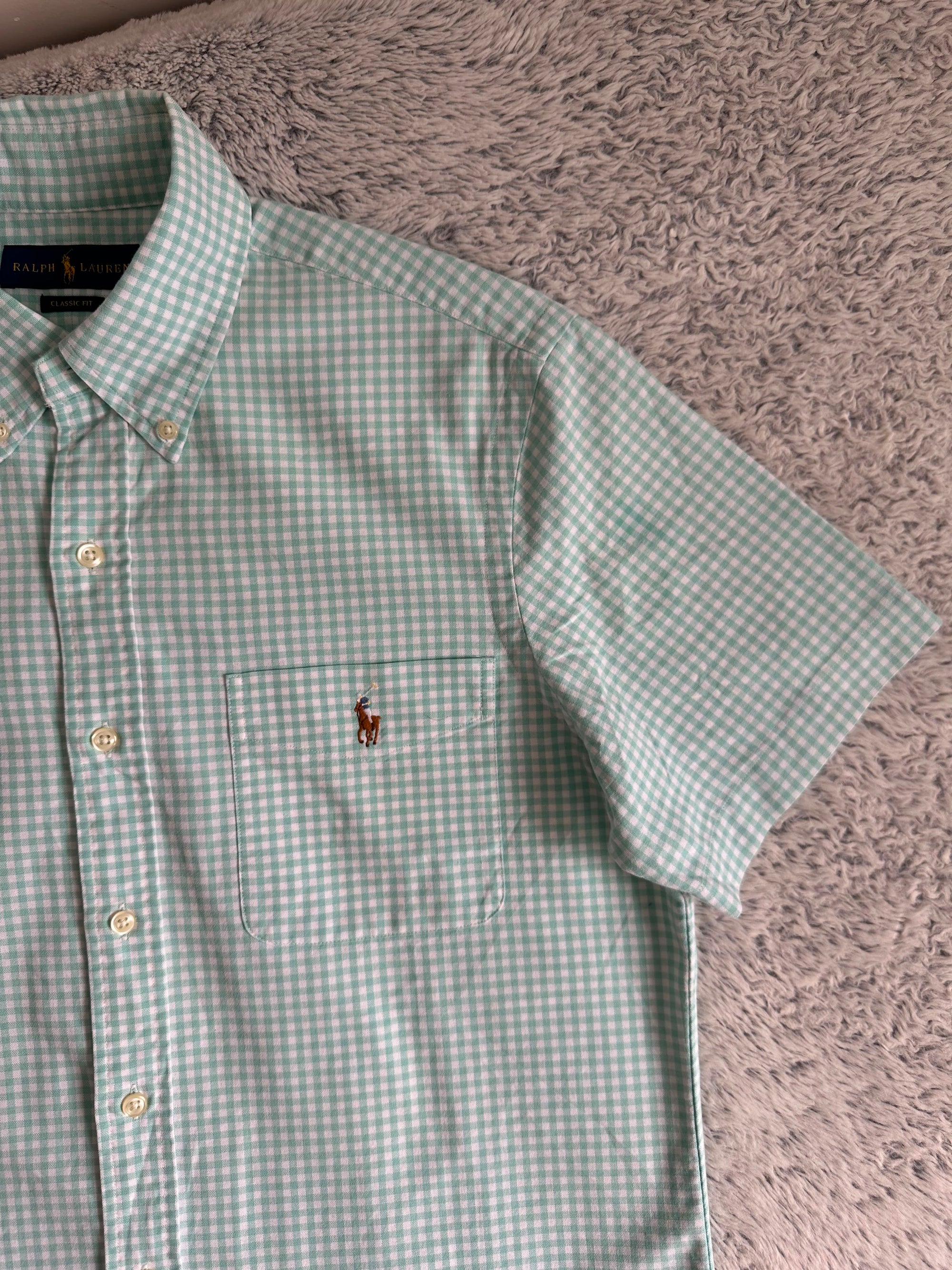 Chemise RALPH LAUREN demi manches Taille M Spot-Chic