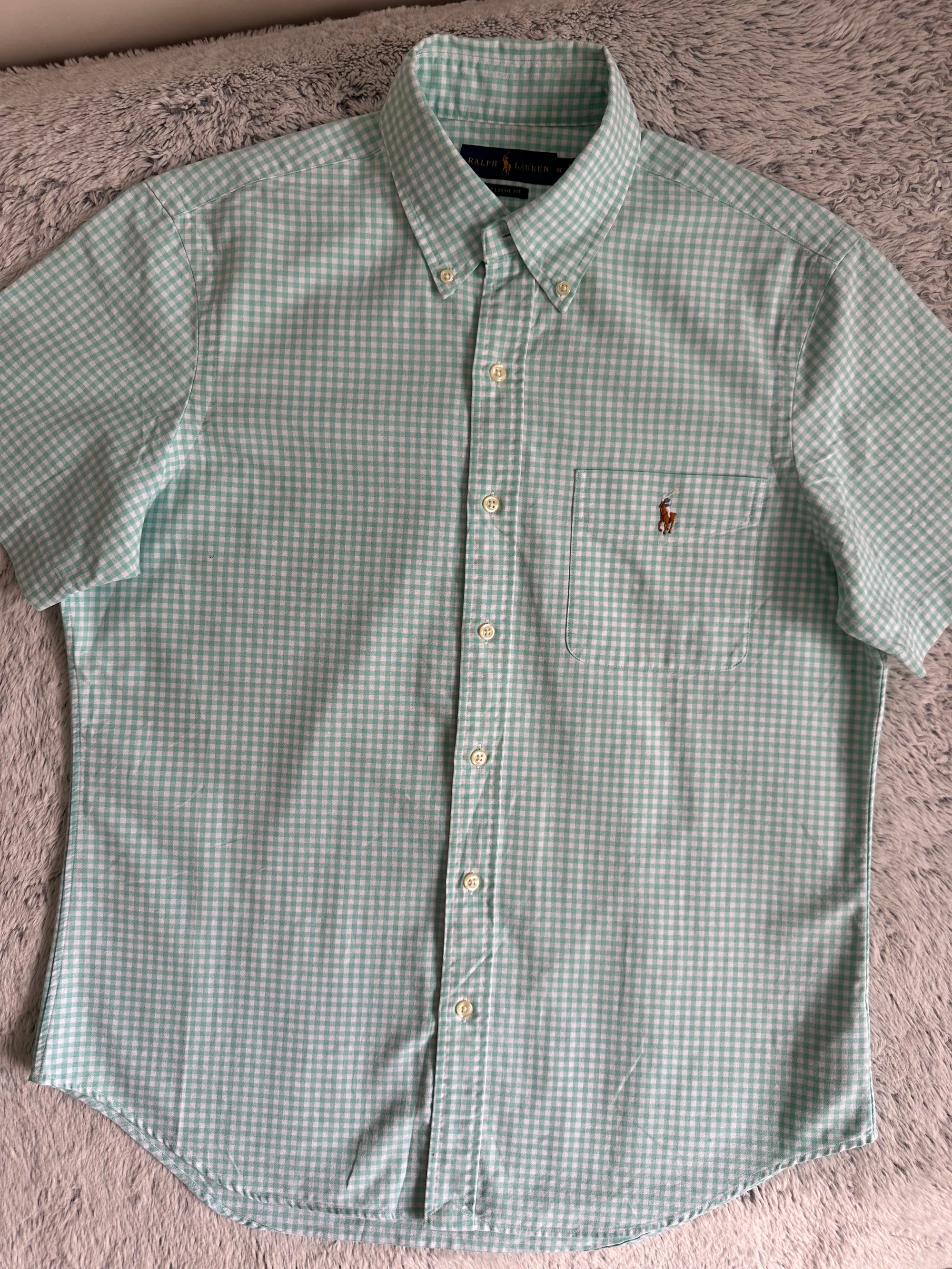 Chemise RALPH LAUREN demi manches Taille M Spot-Chic