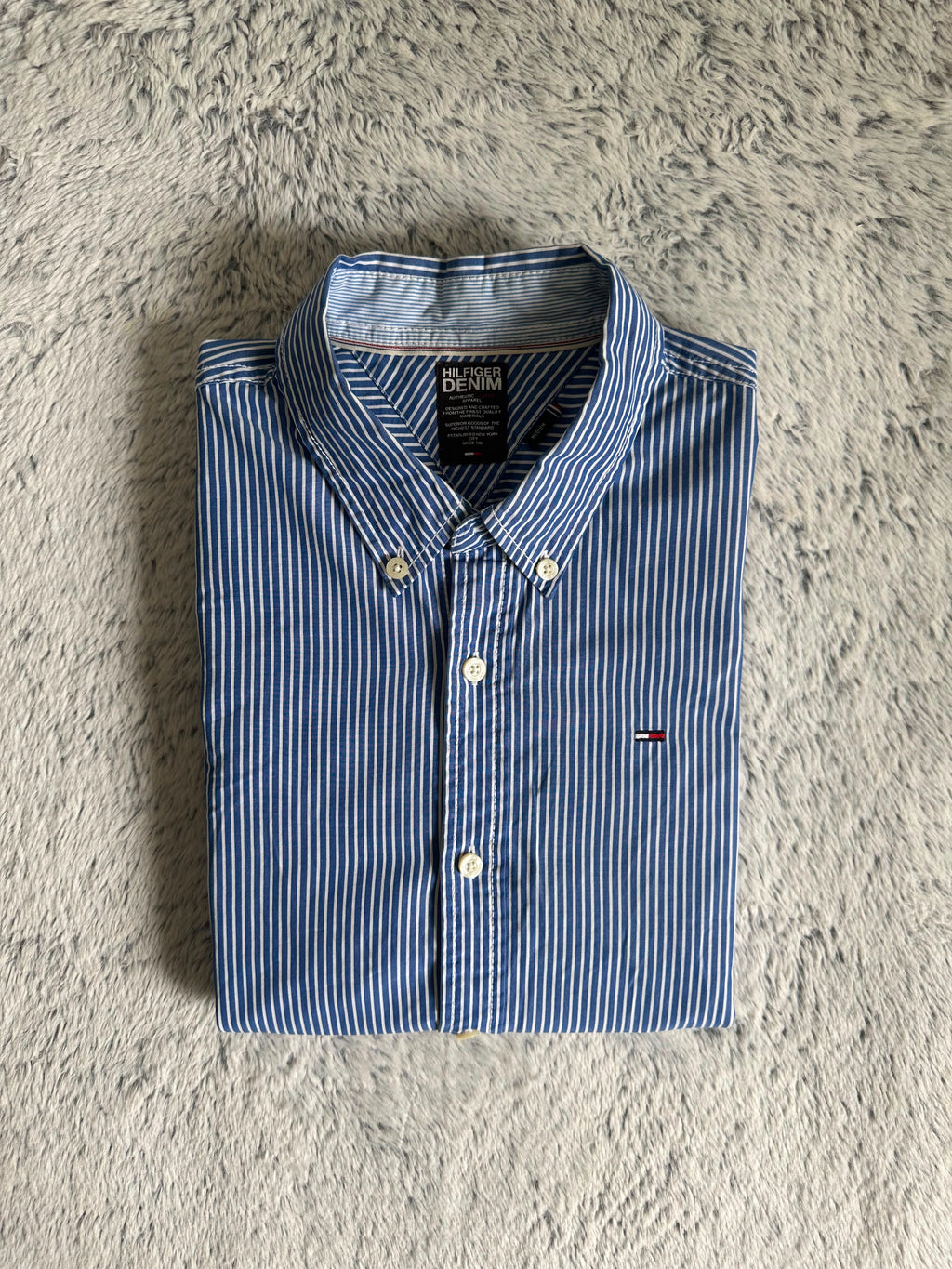 Chemise TOMMY HILFIGER demi manches Taille M Spot-Chic