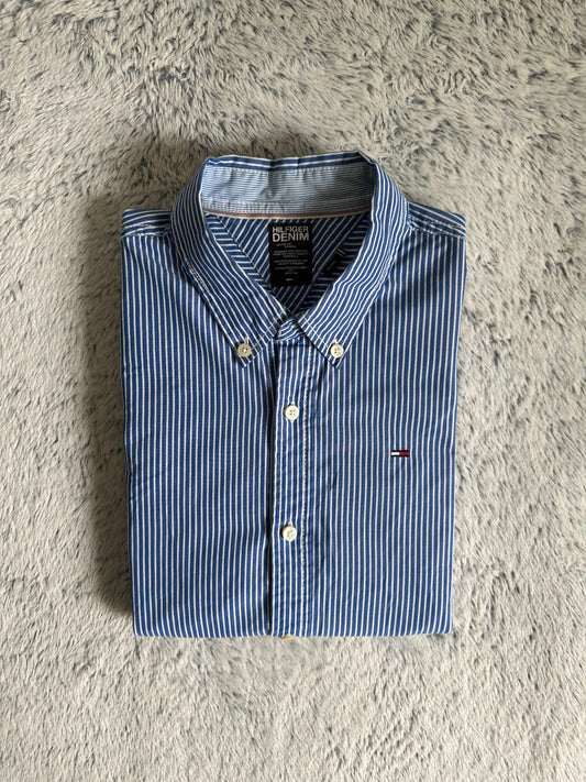 Chemise TOMMY HILFIGER demi manches Taille M Spot-Chic