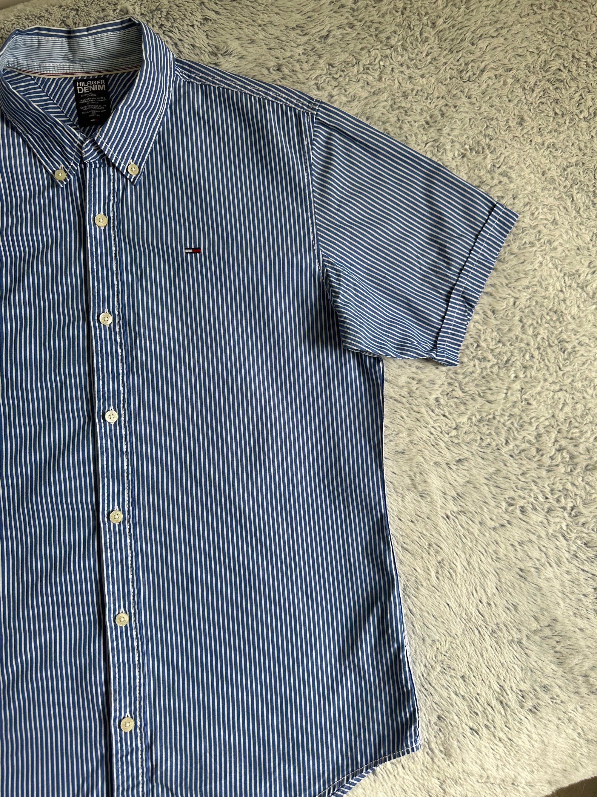 Chemise TOMMY HILFIGER demi manches Taille M Spot-Chic