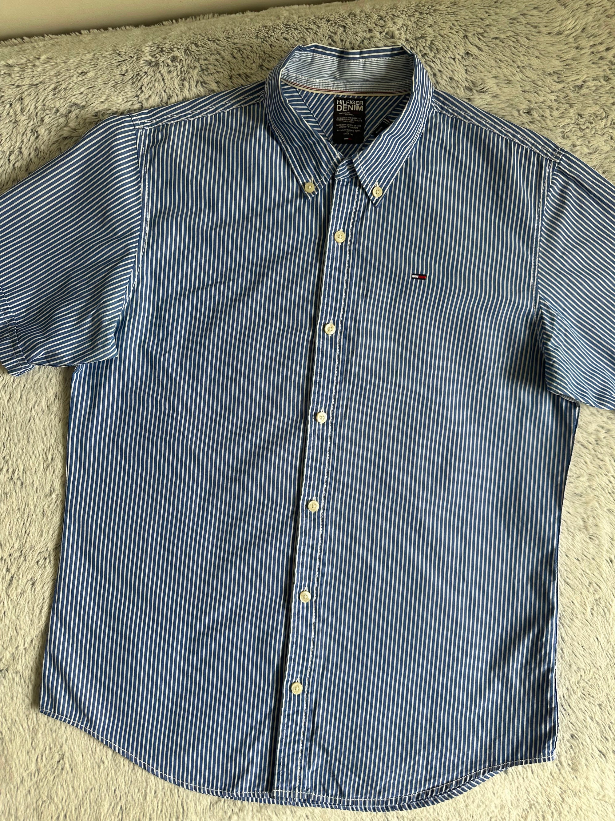 Chemise TOMMY HILFIGER demi manches Taille M Spot-Chic