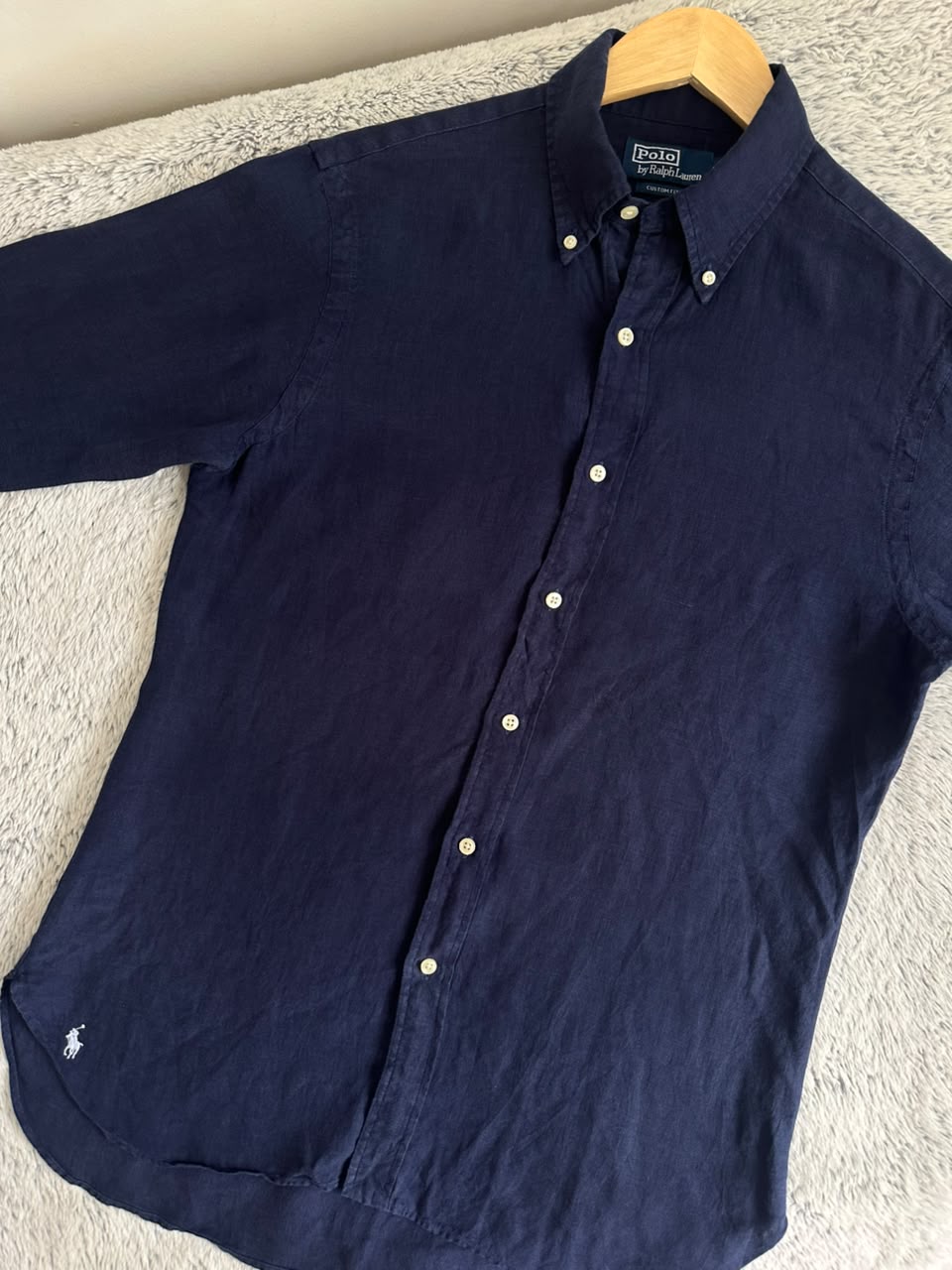 Chemise RALPH LAUREN En lin Taille M Spot-Chic