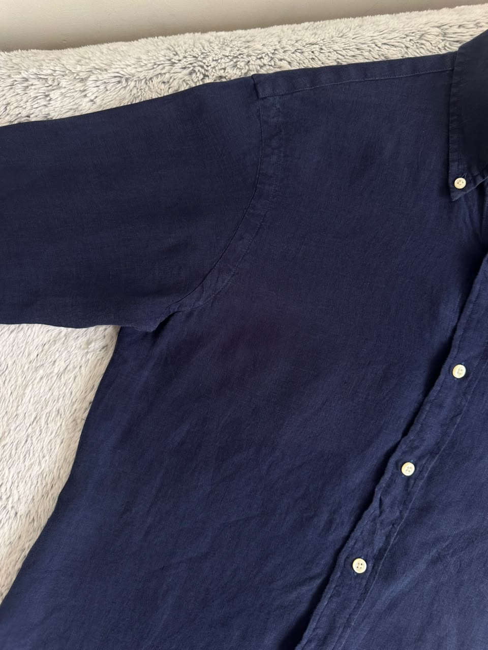 Chemise RALPH LAUREN En lin Taille M Spot-Chic