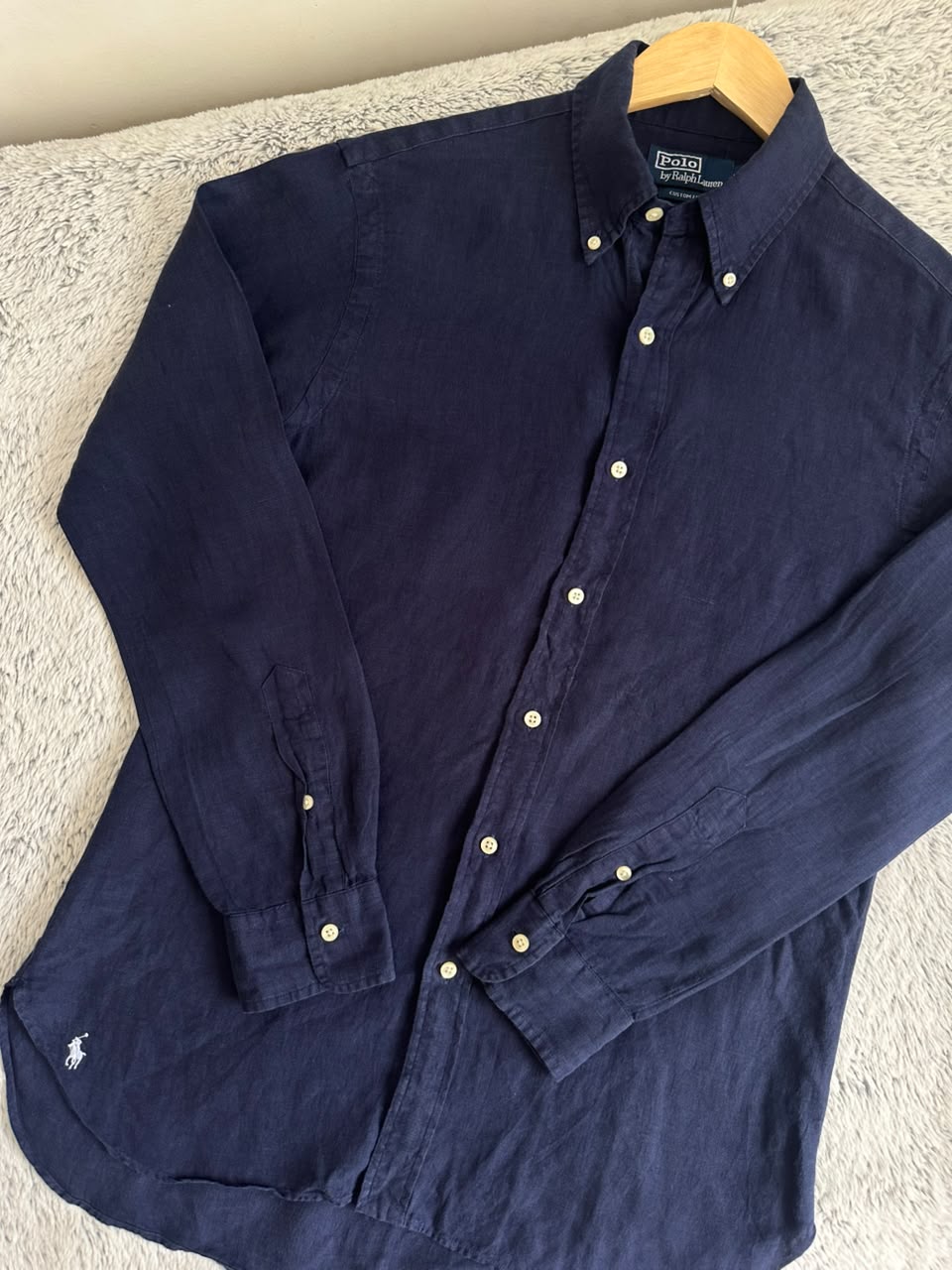 Chemise RALPH LAUREN En lin Taille M Spot-Chic