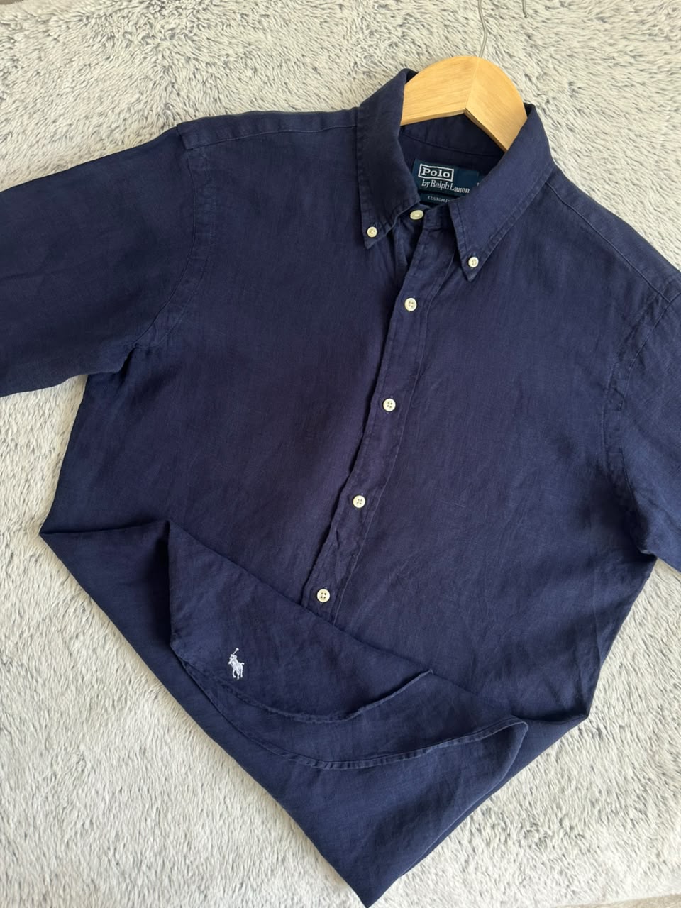 Chemise RALPH LAUREN En lin Taille M Spot-Chic