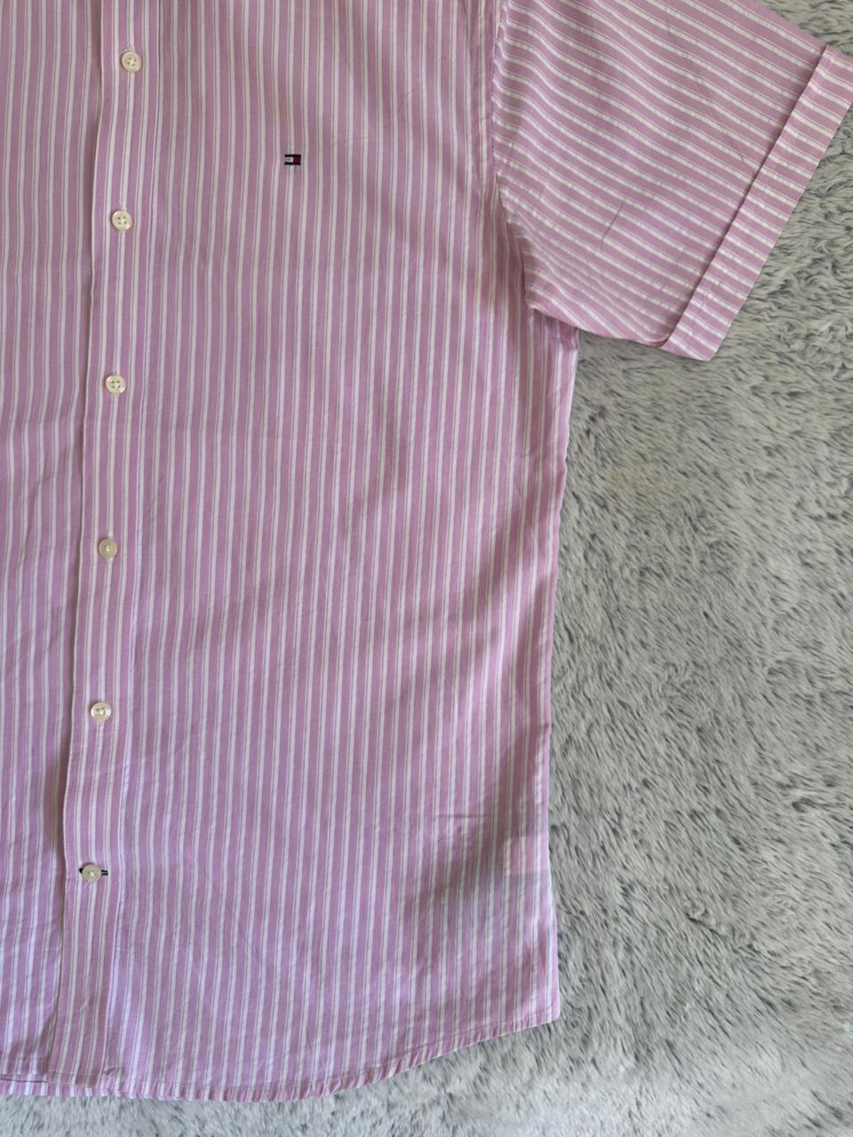 Chemise TOMMY HILFIGER demi manches Taille M Spot-Chic