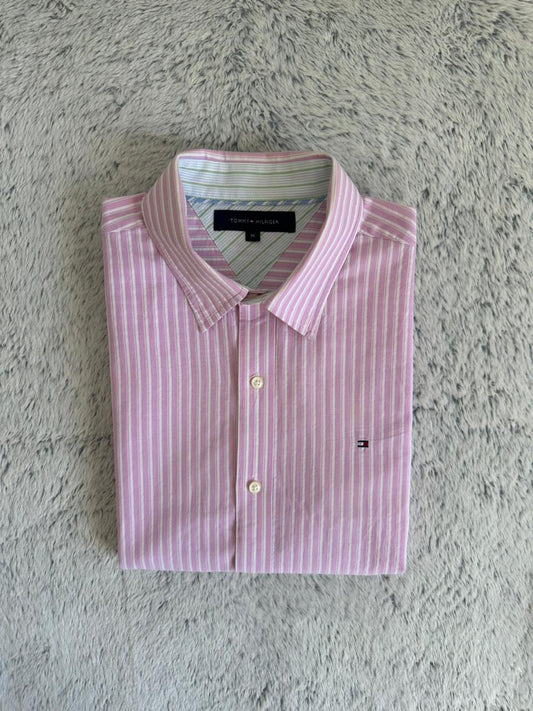 Chemise TOMMY HILFIGER demi manches Taille M Spot-Chic