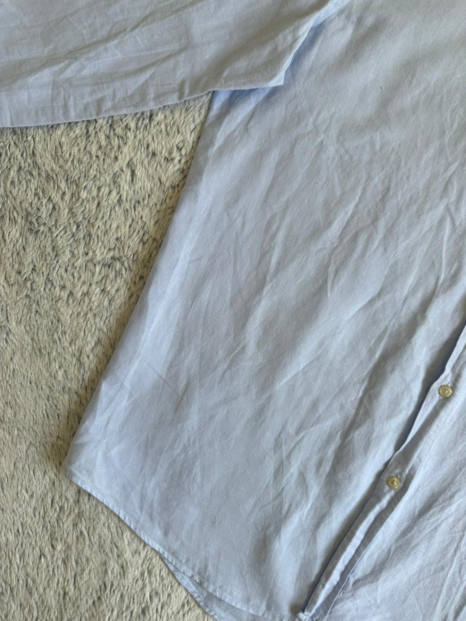 Chemise ZARA en lin Taille XL Spot-Chic