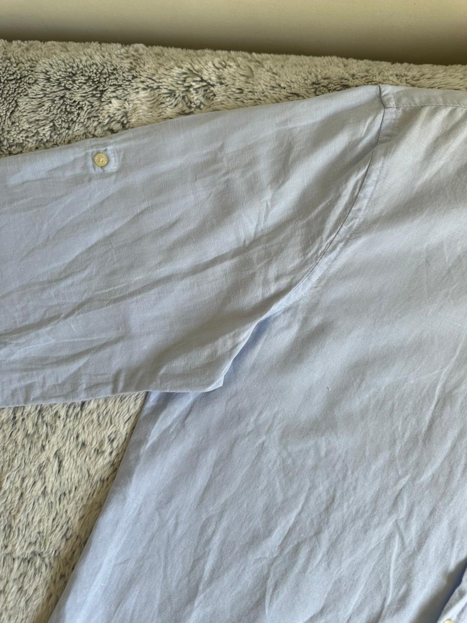 Chemise ZARA en lin Taille XL Spot-Chic