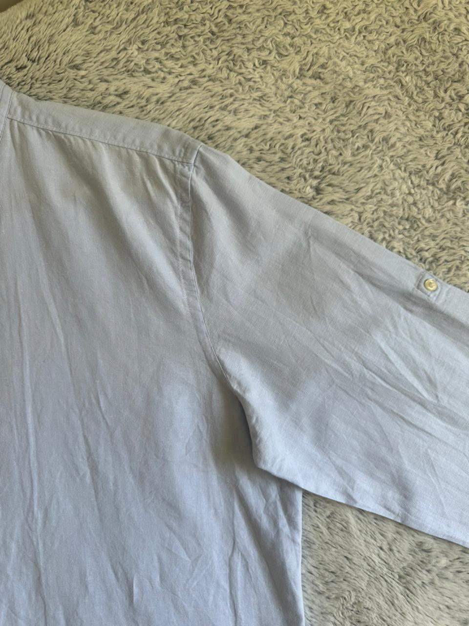 Chemise ZARA en lin Taille XL Spot-Chic