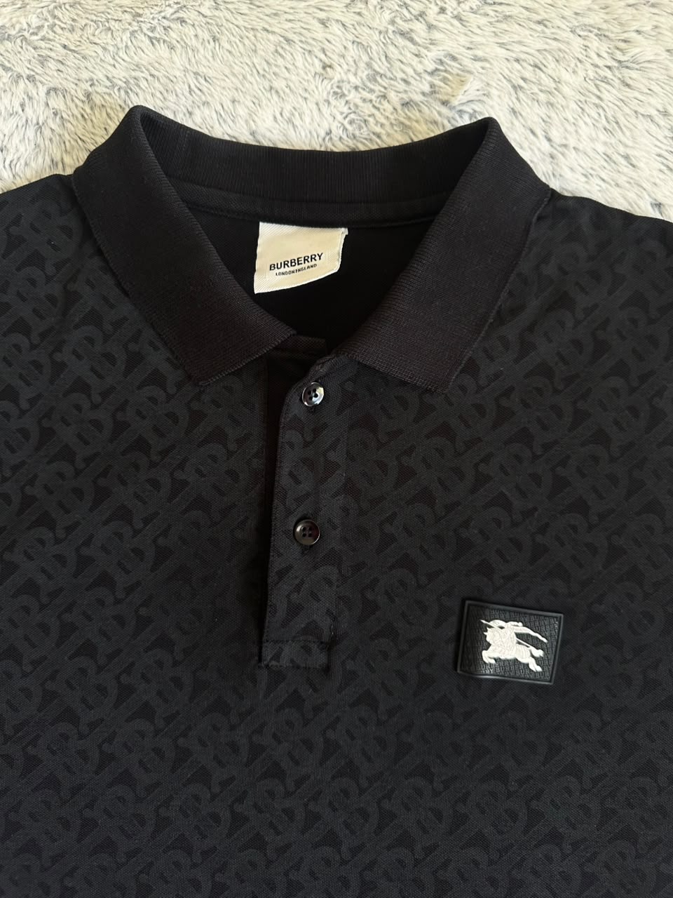 Polo BURBERRY Taille S Spot-Chic