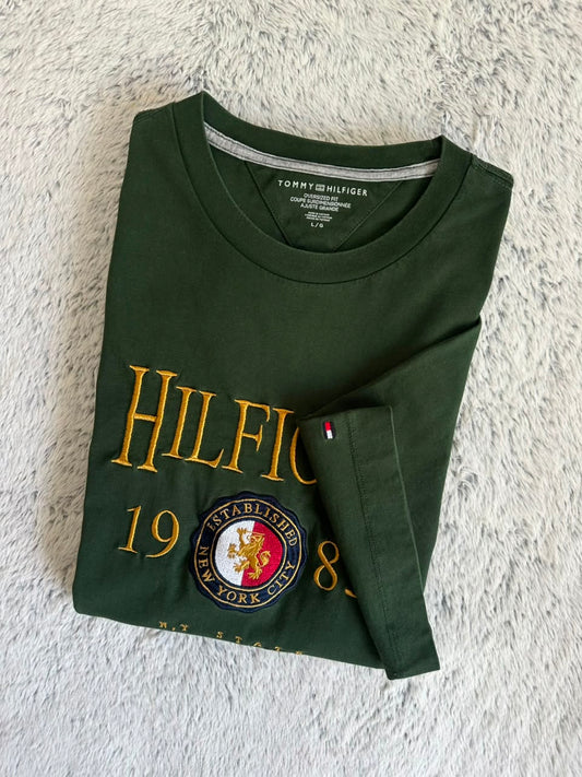 Pull Tommy Hilfiger Taille L Oversized Spot-Chic