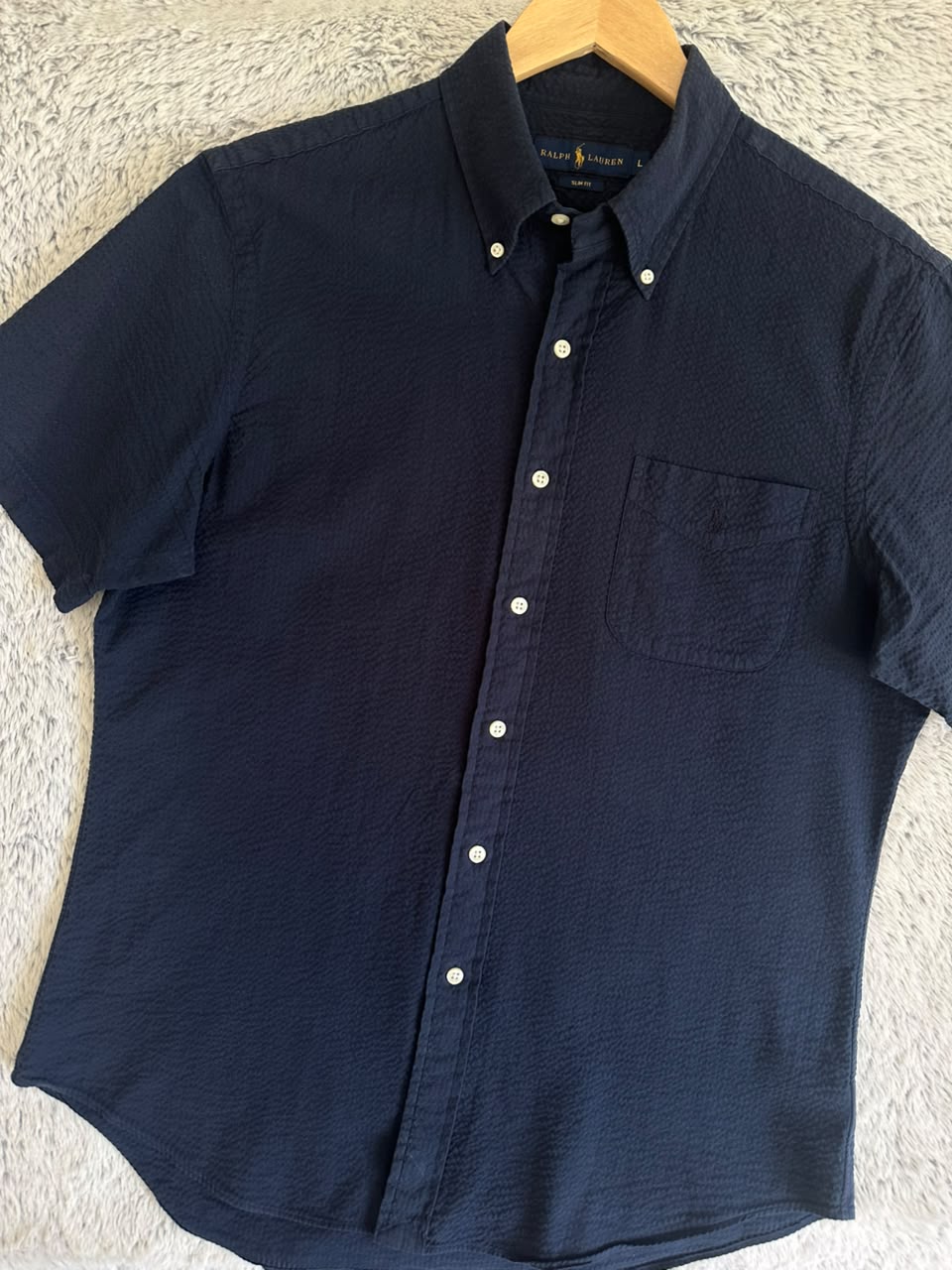Chemise Ralph Lauren Taille L à manches courtes Spot-Chic