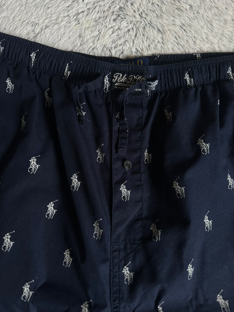 Short Polo Ralph Lauren Allover Pony Taille XL Spot-Chic