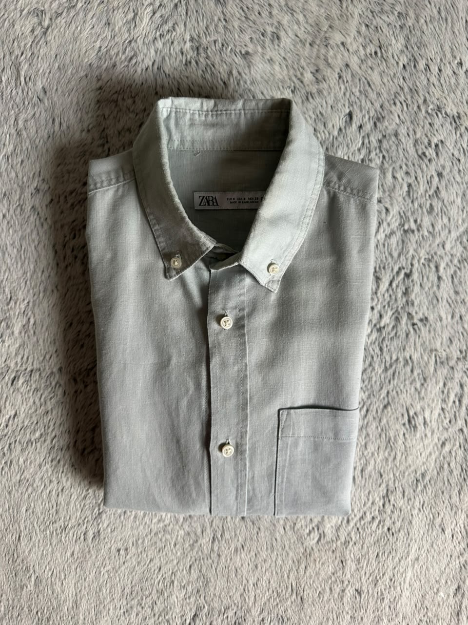 Chemise Zara en Lin Taille S Spot-Chic