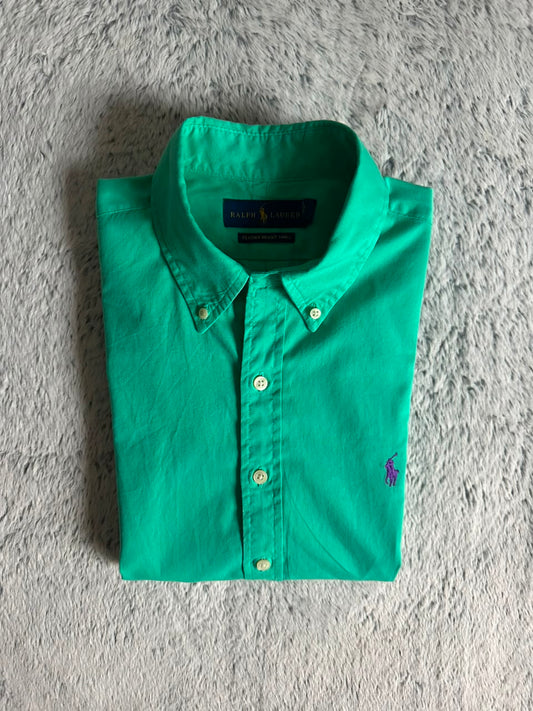 Chemise Ralph Lauren à Manches Courtes Taille S Spot-Chic