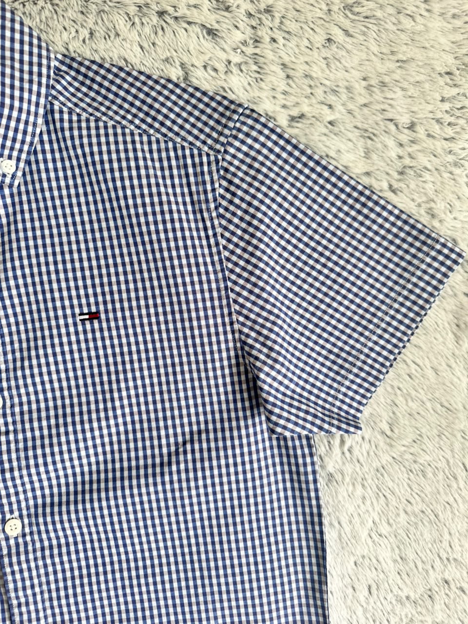Chemise Tommy Hilfiger demi manches Taille S Spot-Chic