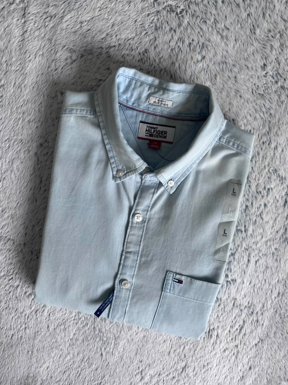 Chemise Tommy Hilfiger Taille L Spot-Chic